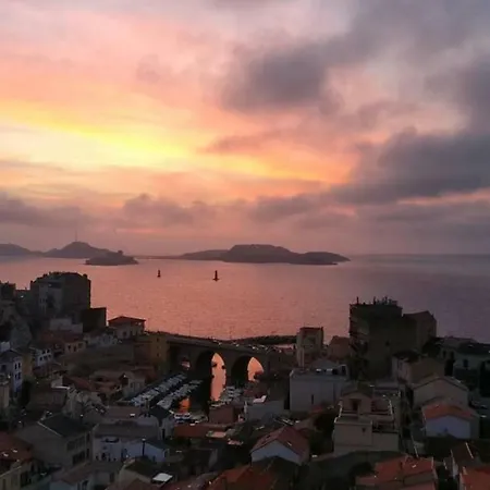 Serenity Escape Marseille - Sea View & Sunset Exterior photo
